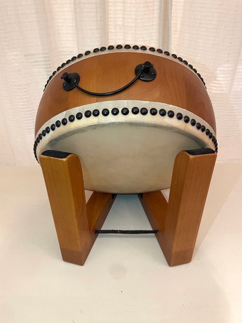 【牛革 スタンド】ナカノ キッズパーカッション 本格 和太鼓 平太鼓 大サイズ