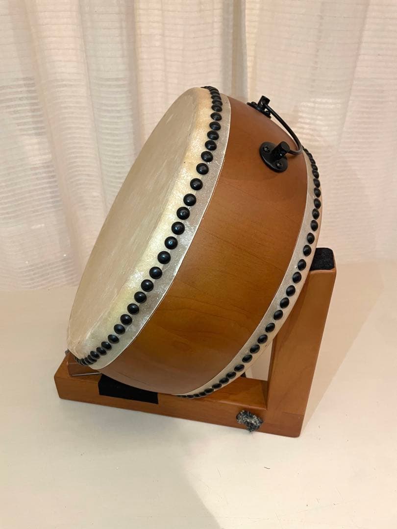 【牛革 スタンド】ナカノ キッズパーカッション 本格 和太鼓 平太鼓 大サイズ
