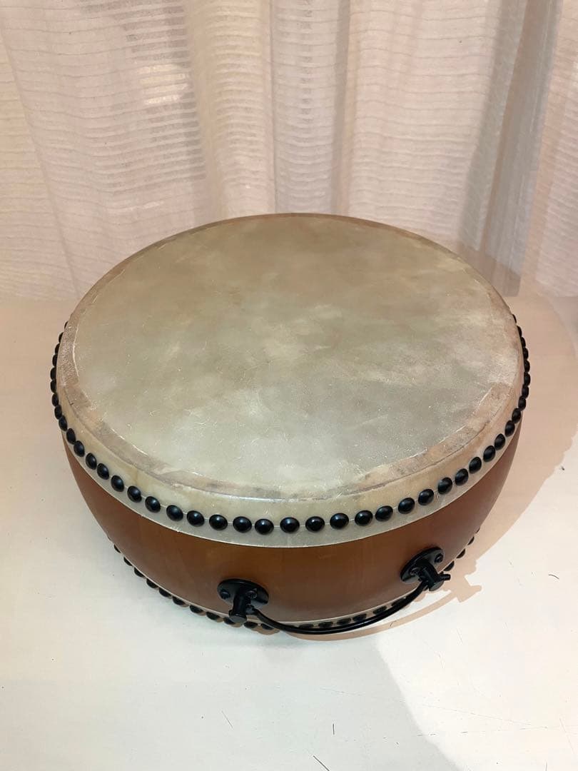 【牛革 スタンド】ナカノ キッズパーカッション 本格 和太鼓 平太鼓 大サイズ