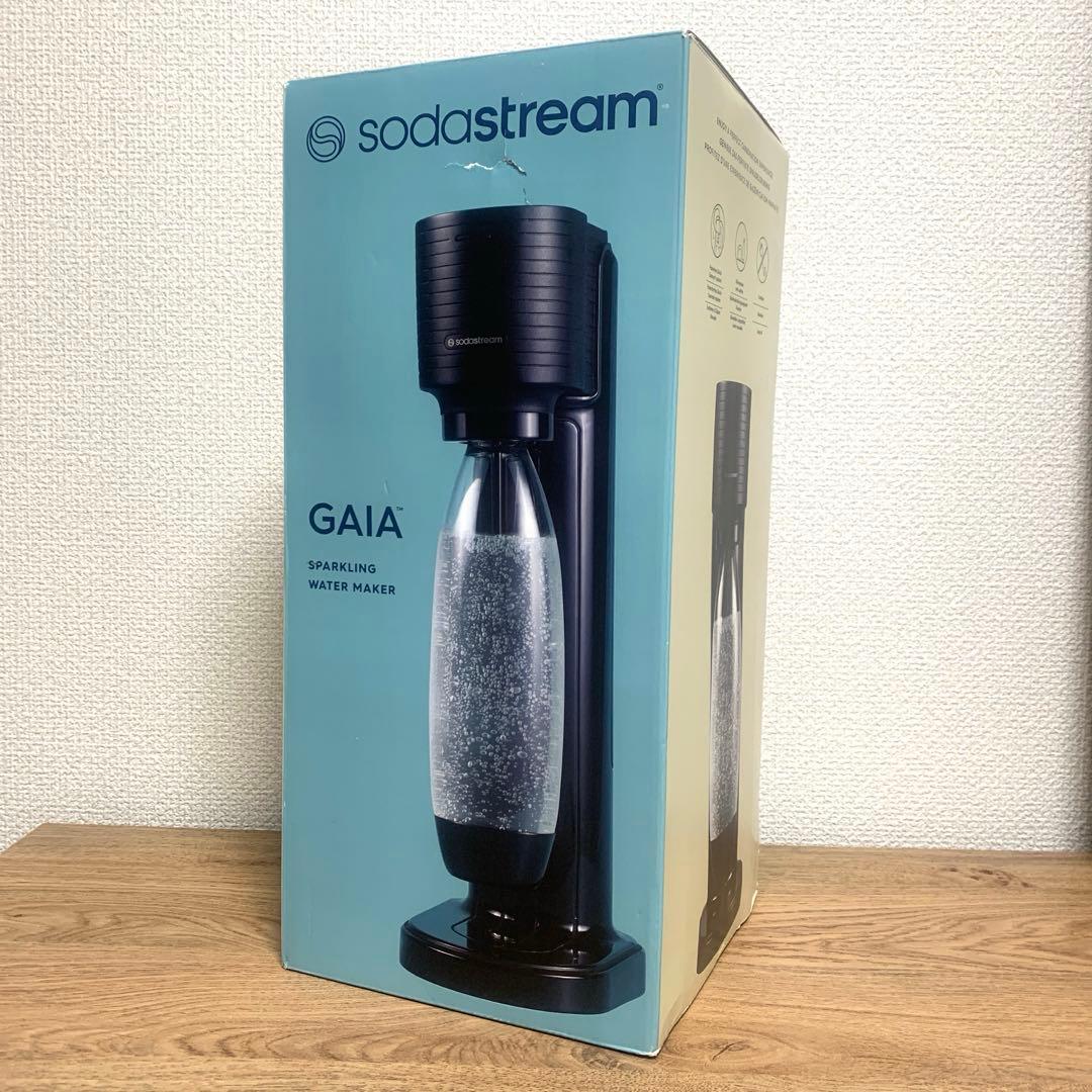 ★5/26まで値下げ★ [新品未使用] sodastream GAIA ブラック