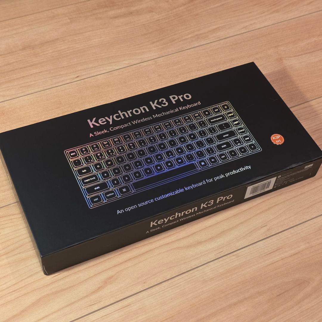 Keychron K3 Pro US配列 RGBライト ホットスワップ対応