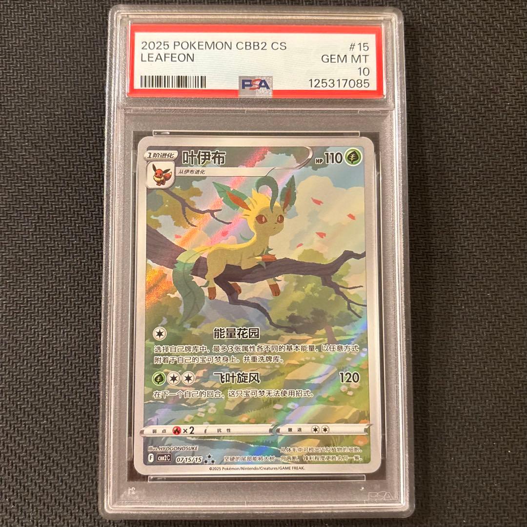 ワンオーナー品　リーフィア　中国　AR PSA10 ①