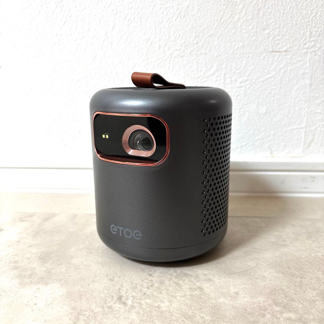 【値下げ】小型ポータブルプロジェクター GoogleTV ETOE D1G