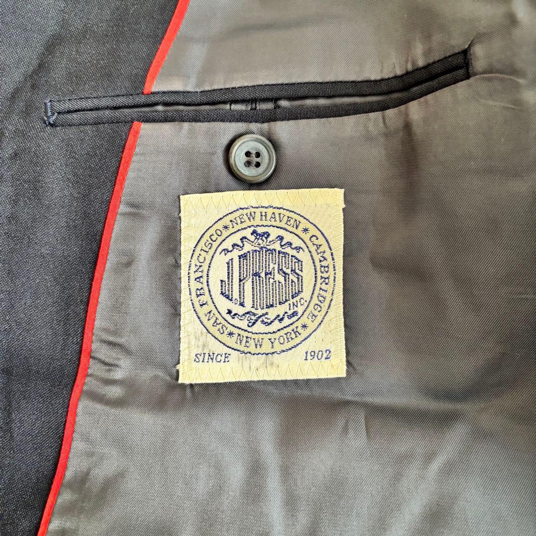 ✨️美品✨️ J.PRESS ジェイプレス 金ボタン ダブルジャケット ネイビー