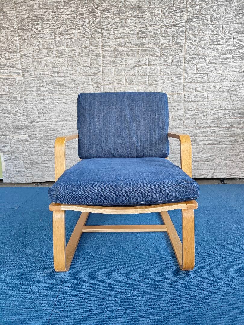 MUJI 無印良品 リビングでもダイニングでもつえるソファチェア②