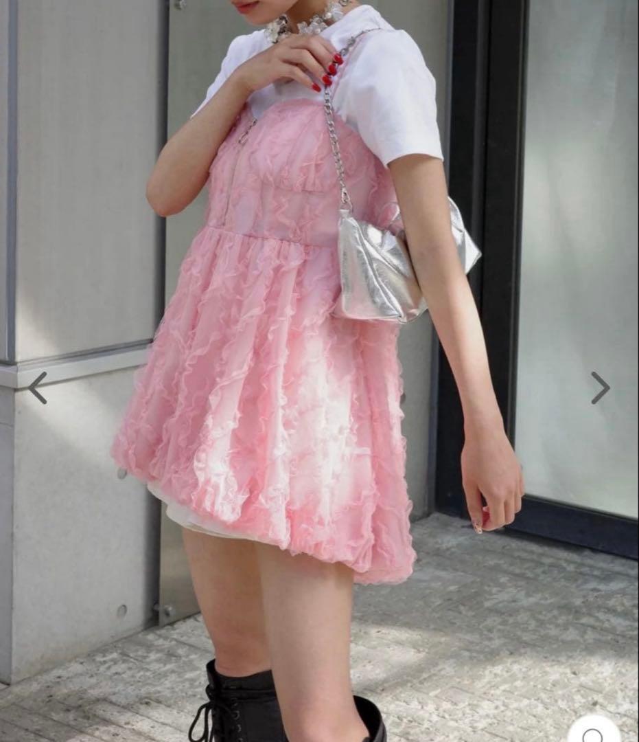 POPPY WAVE TULLE CAMI TUNIC キャミソールあさぎーにょ