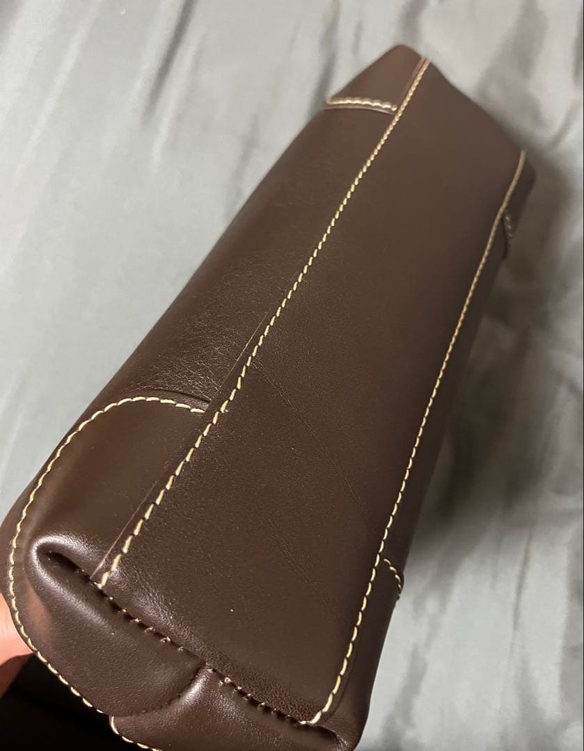 PORCO ROSSO 口枠 ショルダーバッグ ブラウン