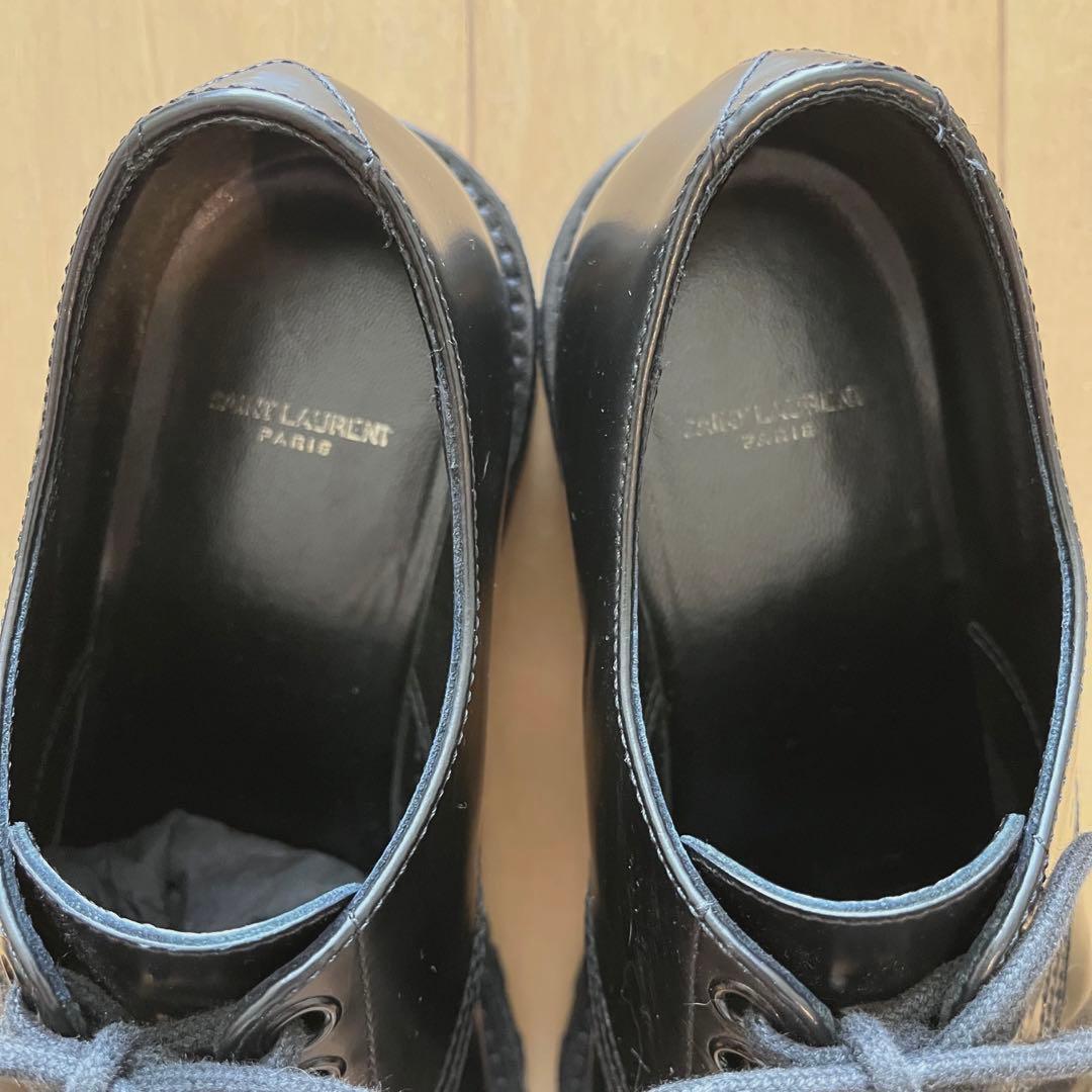 プロフ必読☆SAINT LAURENTレースアップシューズ22.5cm