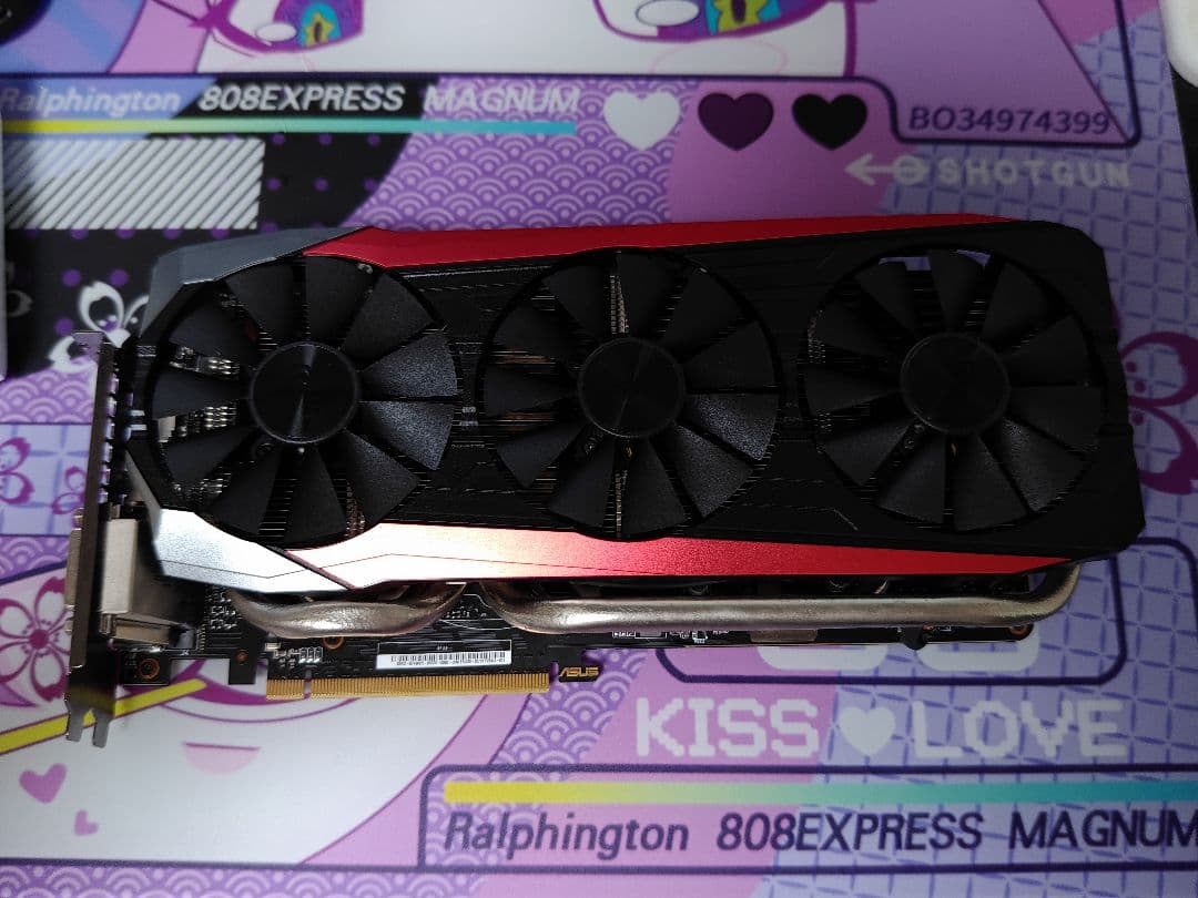 ASUS Strix GTX980Ti 6GB ゲーミングGPU動作済み高品質