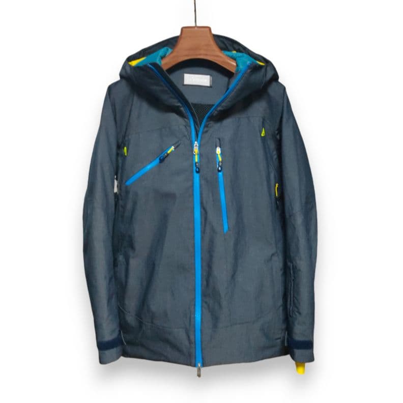 フェニックス 防水透湿スキーウェア 中綿防寒 ジャケット メンズM インディゴ