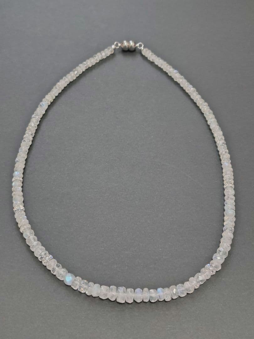 gstv Silverムーンストーンネックレス＆ブレスレット　付属品なし