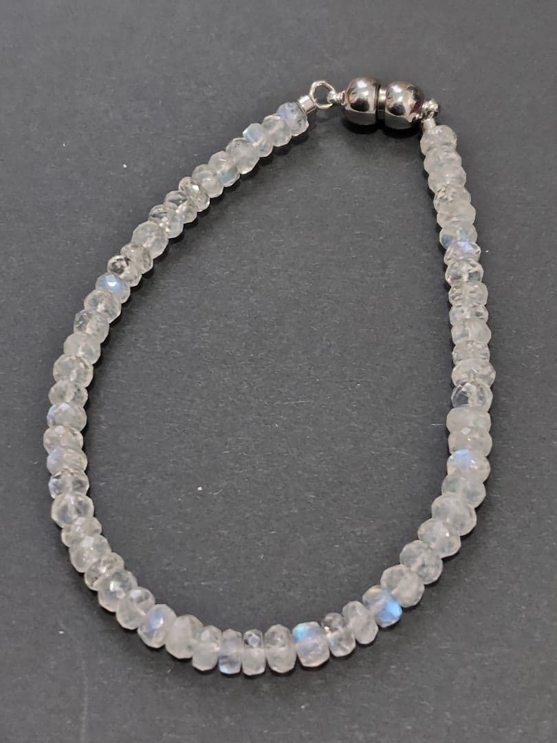 gstv Silverムーンストーンネックレス＆ブレスレット　付属品なし