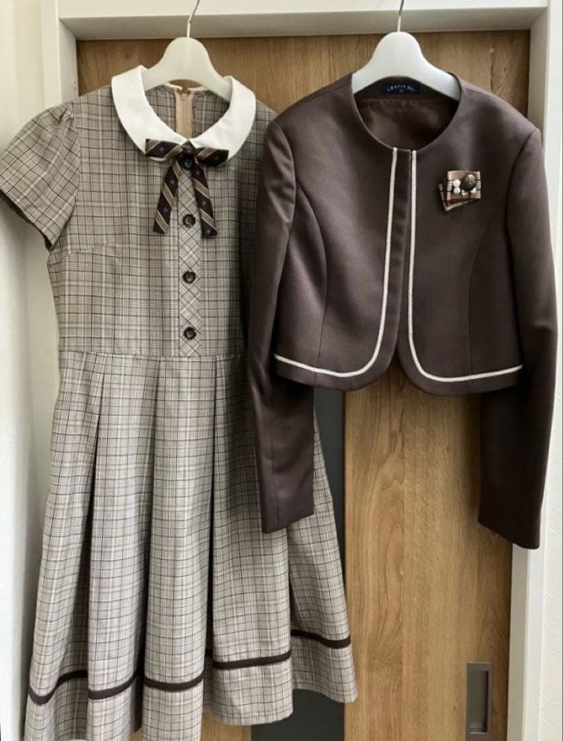 美品 CHOPIN deuxフォーマルスーツ 165 卒業式
