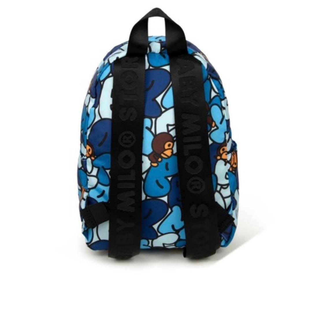 完売品！新品 APE BABY MILOリュック　バックパック　青 迷彩 エイプ
