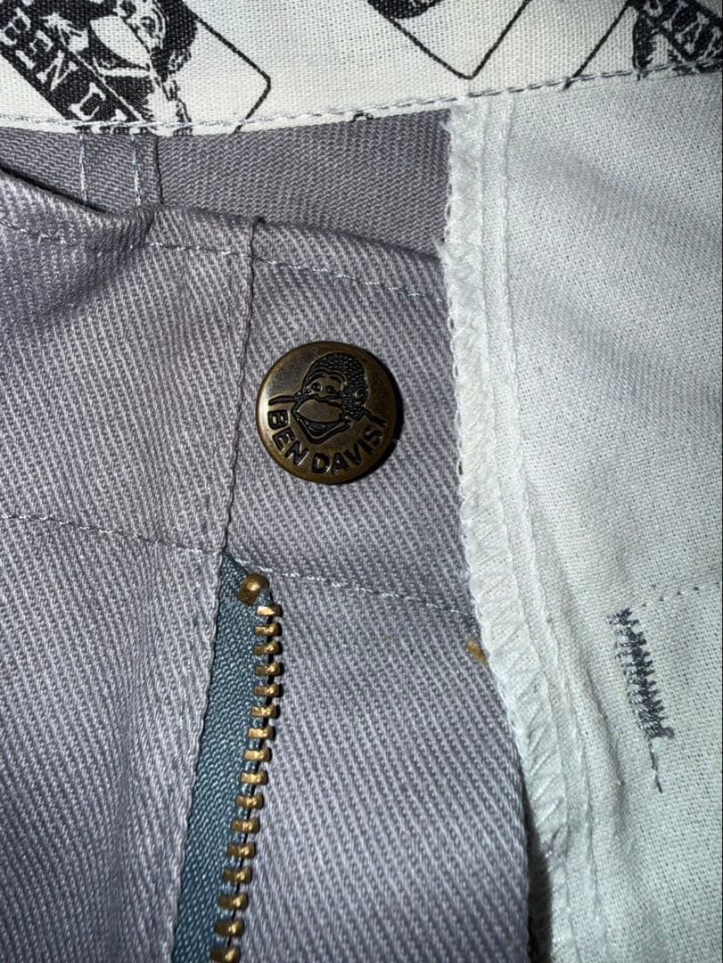 Ben davis ゴリラカット　ベンデイビス　ワークパンツ　w34 グレー