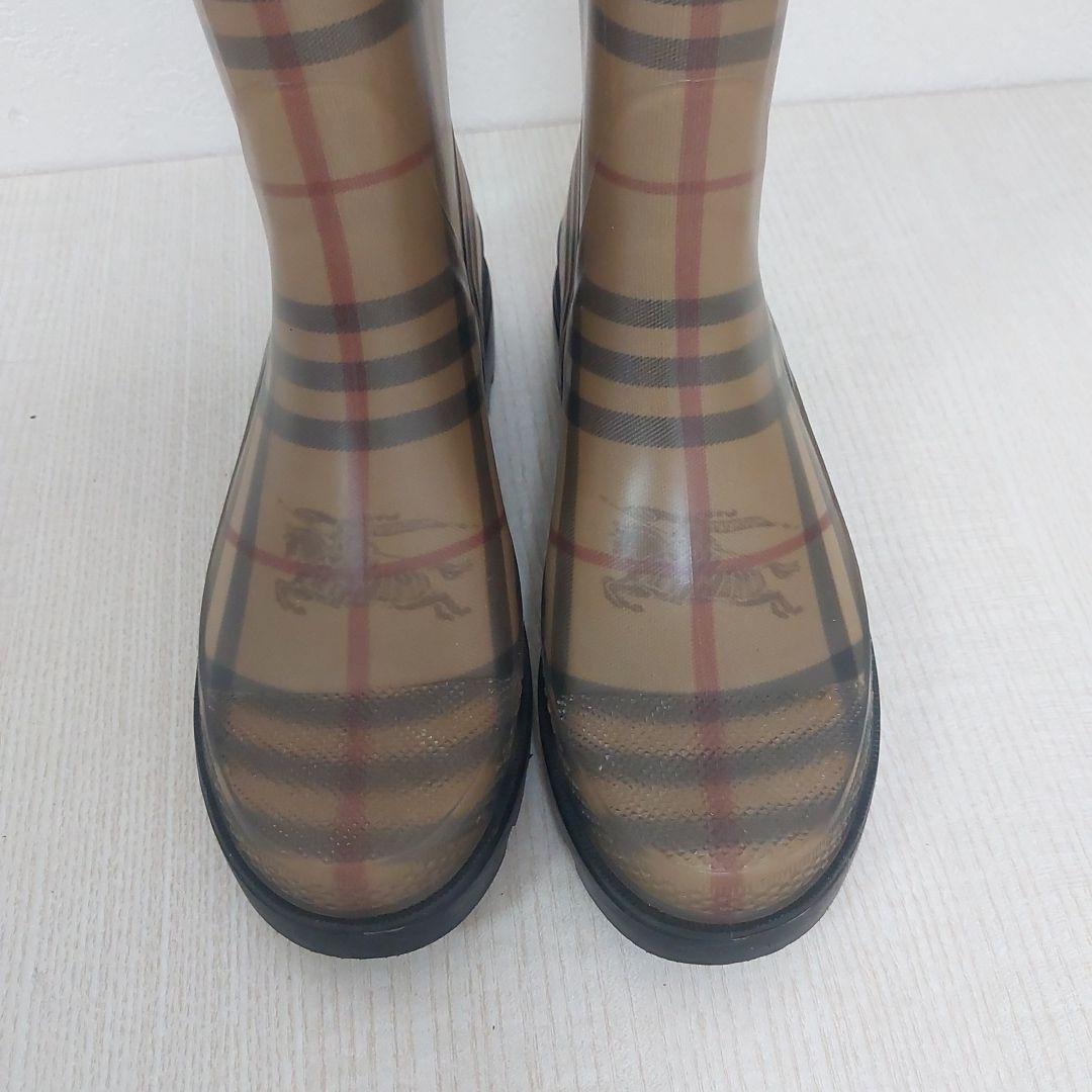 Burberry クラシックチェック レインブーツ UK4