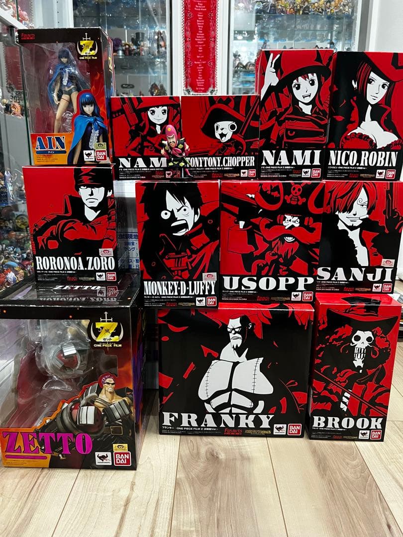 フィギュアーツzero ワンピース FILM Z 決戦服 12体セット