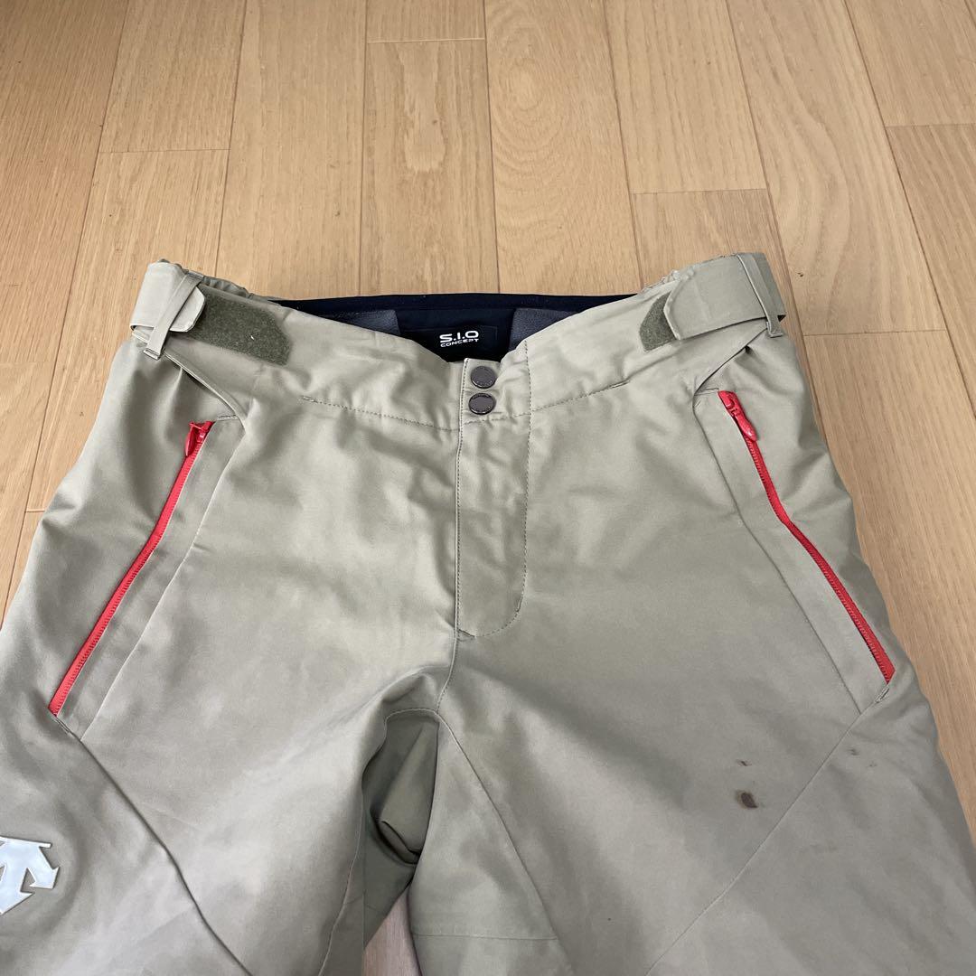デサント DESCENTE スキーウェア 上下セット デモチーム中古サイズL
