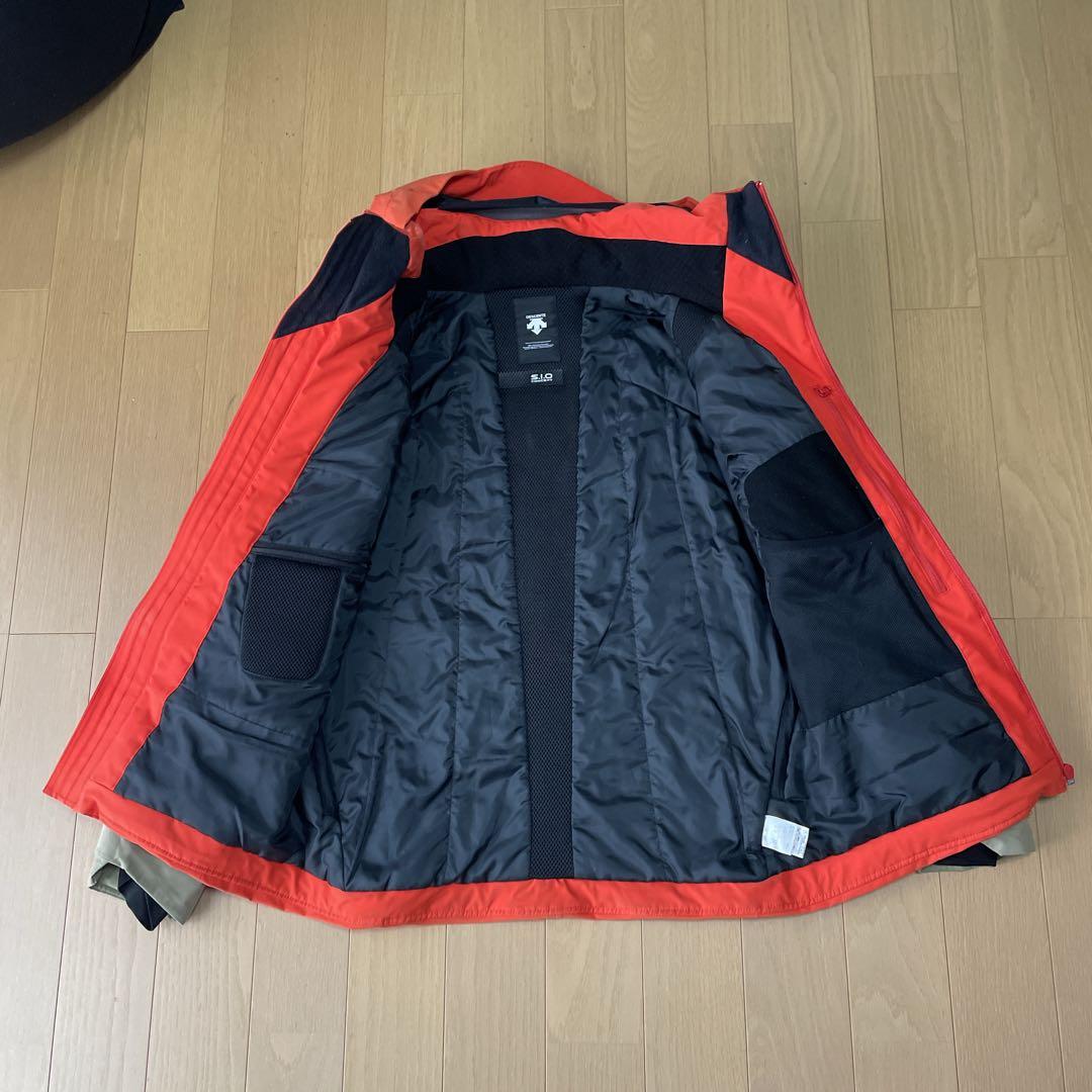デサント DESCENTE スキーウェア 上下セット デモチーム中古サイズL
