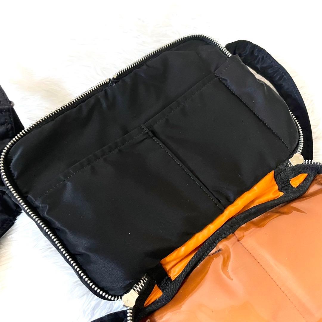 【廃盤品】 PORTER ポーター タンカー 2層 ショルダーバッグ S 黒