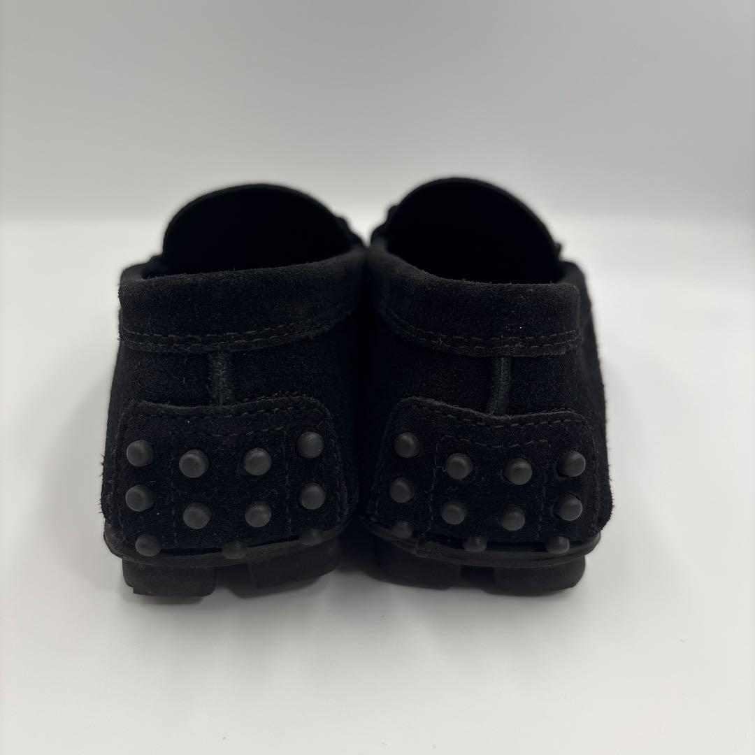 新品級✨TOD'S トッズ　ダブルT ブラック　スエード　ローファー　ビブラム