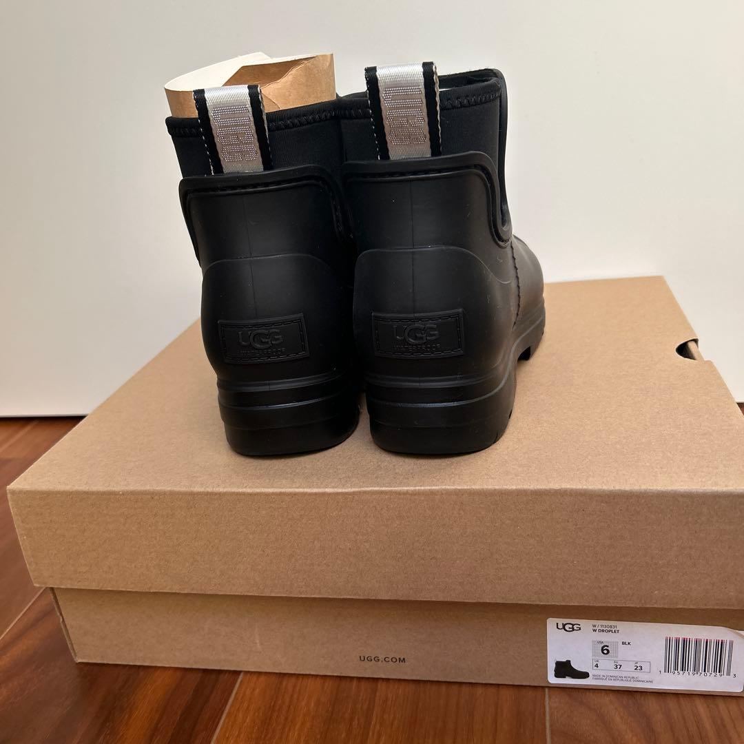 UGG ブラック レインブーツ 6
