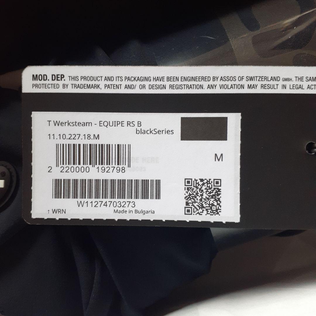 Assos アソス EQUIPE RS Werksteam Mサイズ