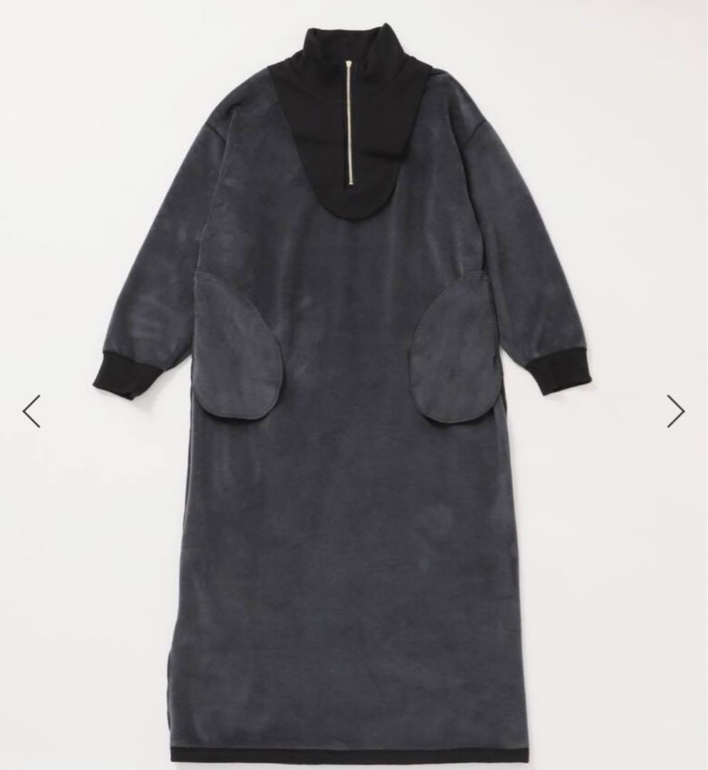 試着のみ　ドゥーズィエムクラス　2025AW Warm Zip Dress
