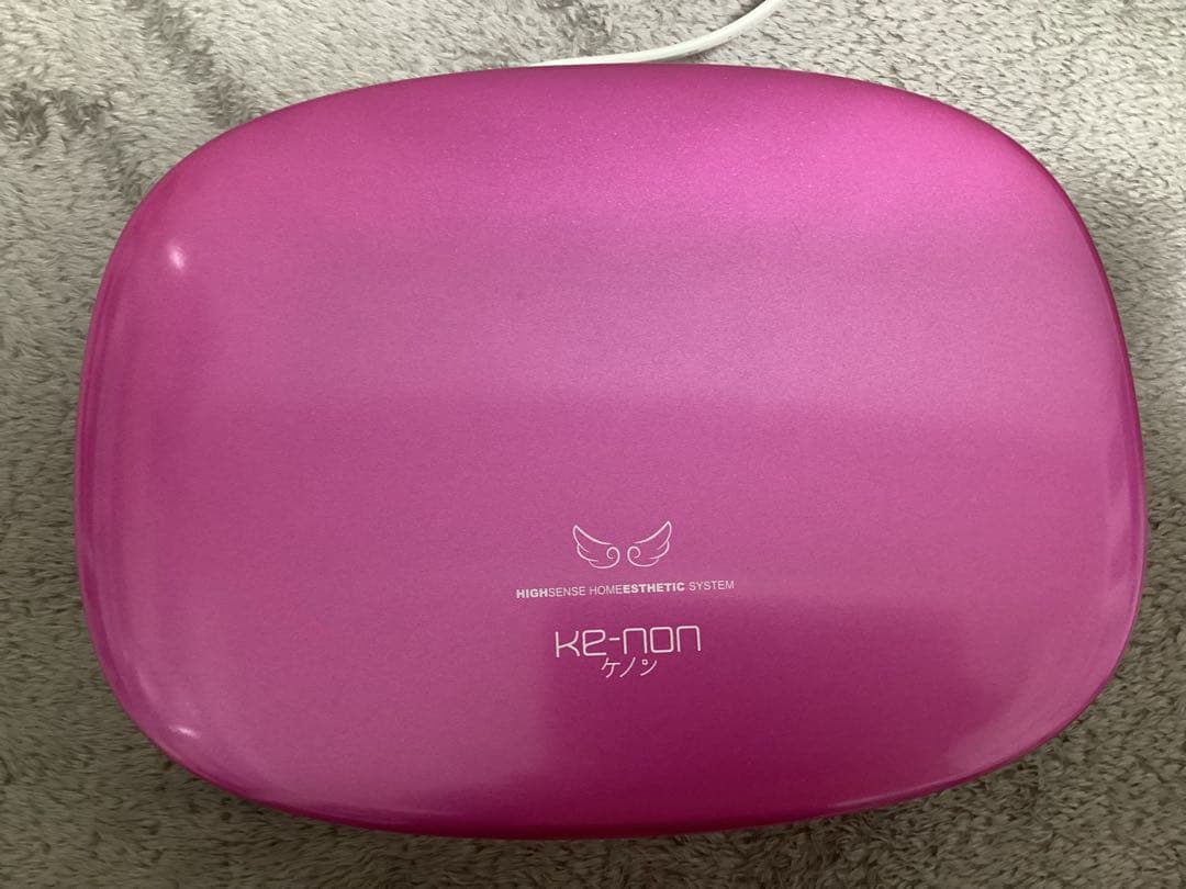 ケノン6、2ver KE-NON 脱毛器 ピンク ストロングカートリッジ付き
