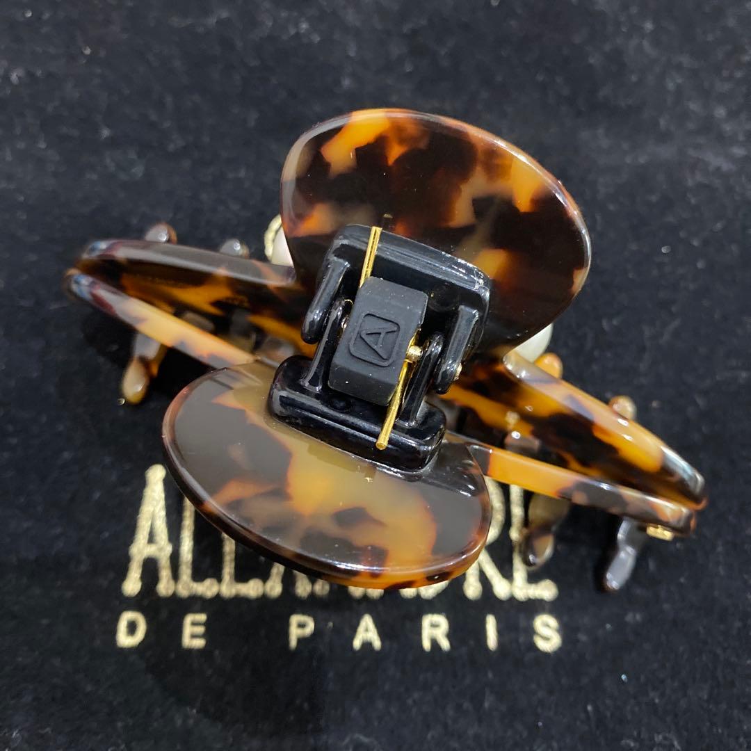 新品アレクサンドルドゥパリ ヘアクリップ タイムレス　Mべっ甲
