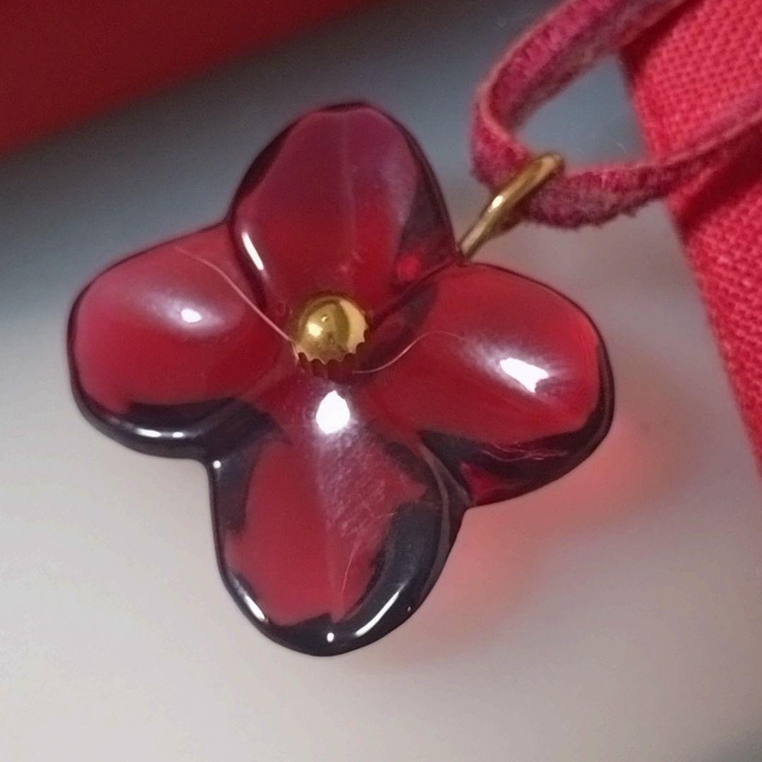 バカラ ペンダント チョーカー あじさい クリスタル