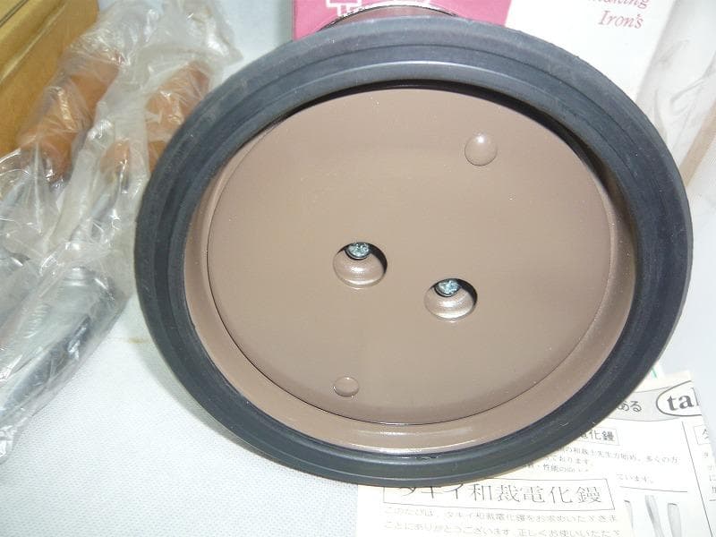 新品完全未使用　 タキイ和裁電化鏝 ランプ付き 和裁コテ　タキイ製　鏝２本付