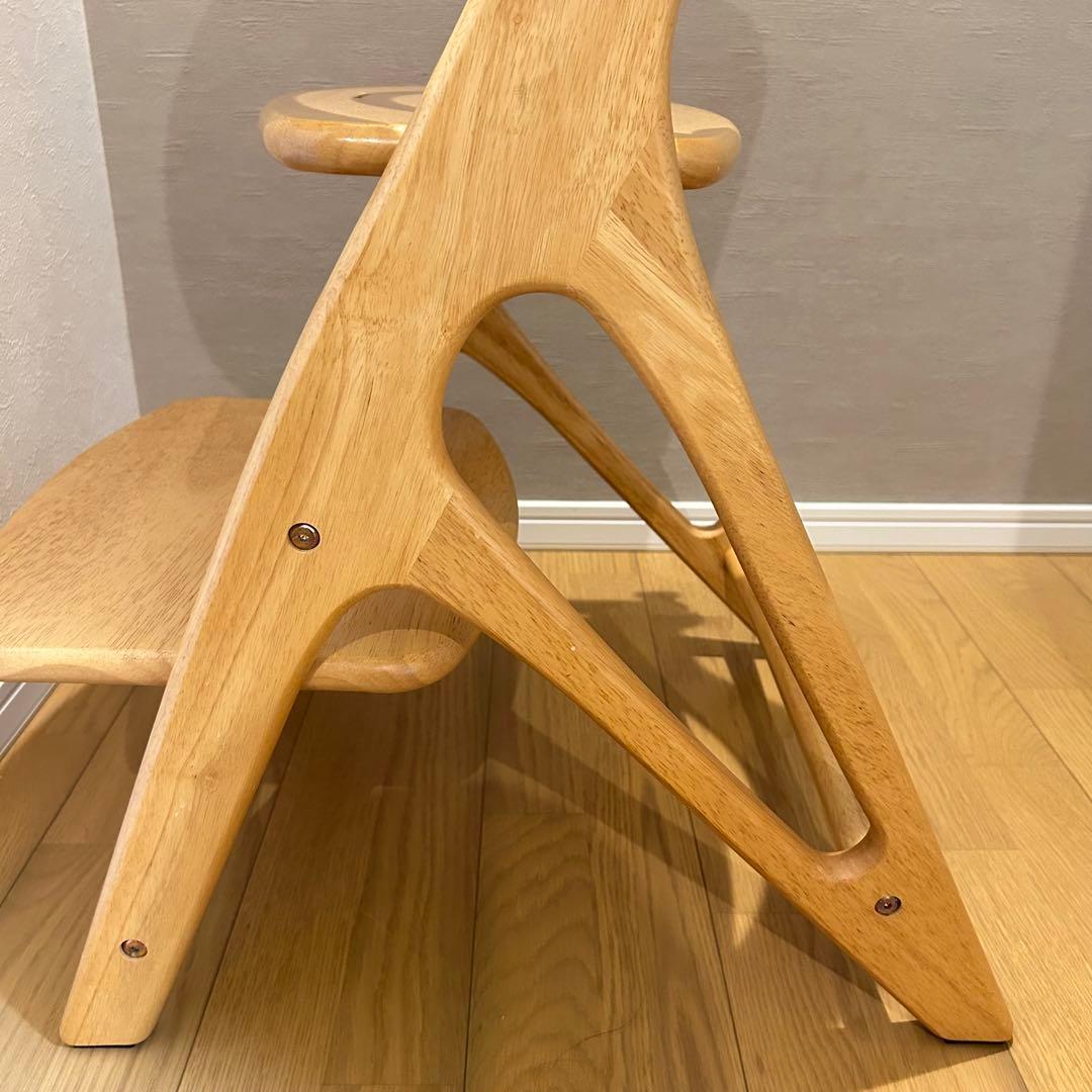 【美品✨】【定価22,000円】 大和屋 アッフルチェア ピュアナチュラル