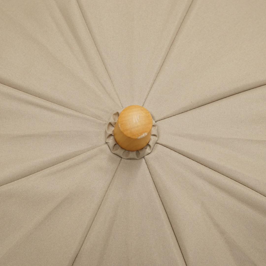 サンバリア 完全遮光折日傘 USED美品 ベージュ 折りたたみ 晴雨兼用