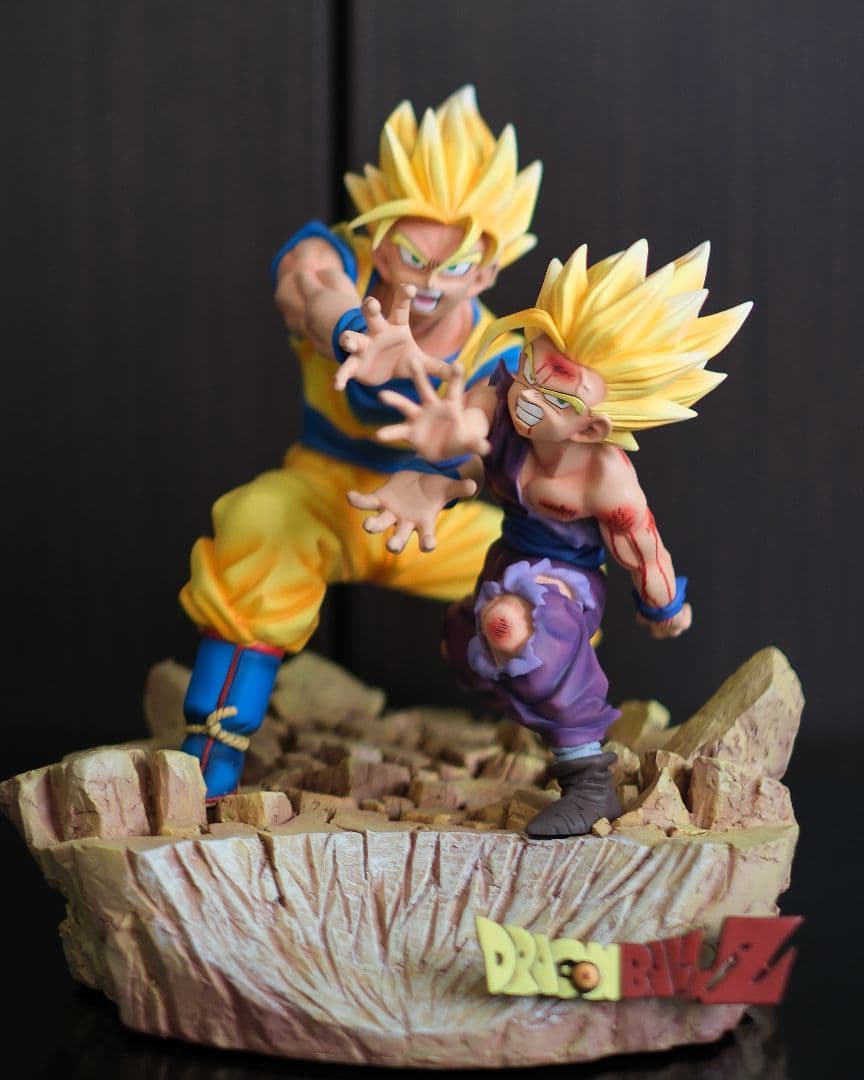 親子かめはめ波 ガレージキット シリアルカード付き