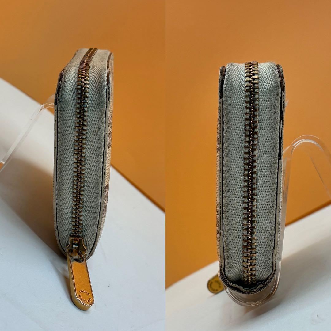 【付属品完備✨】ルイヴィトン ダミエ アズール ジッピーパース