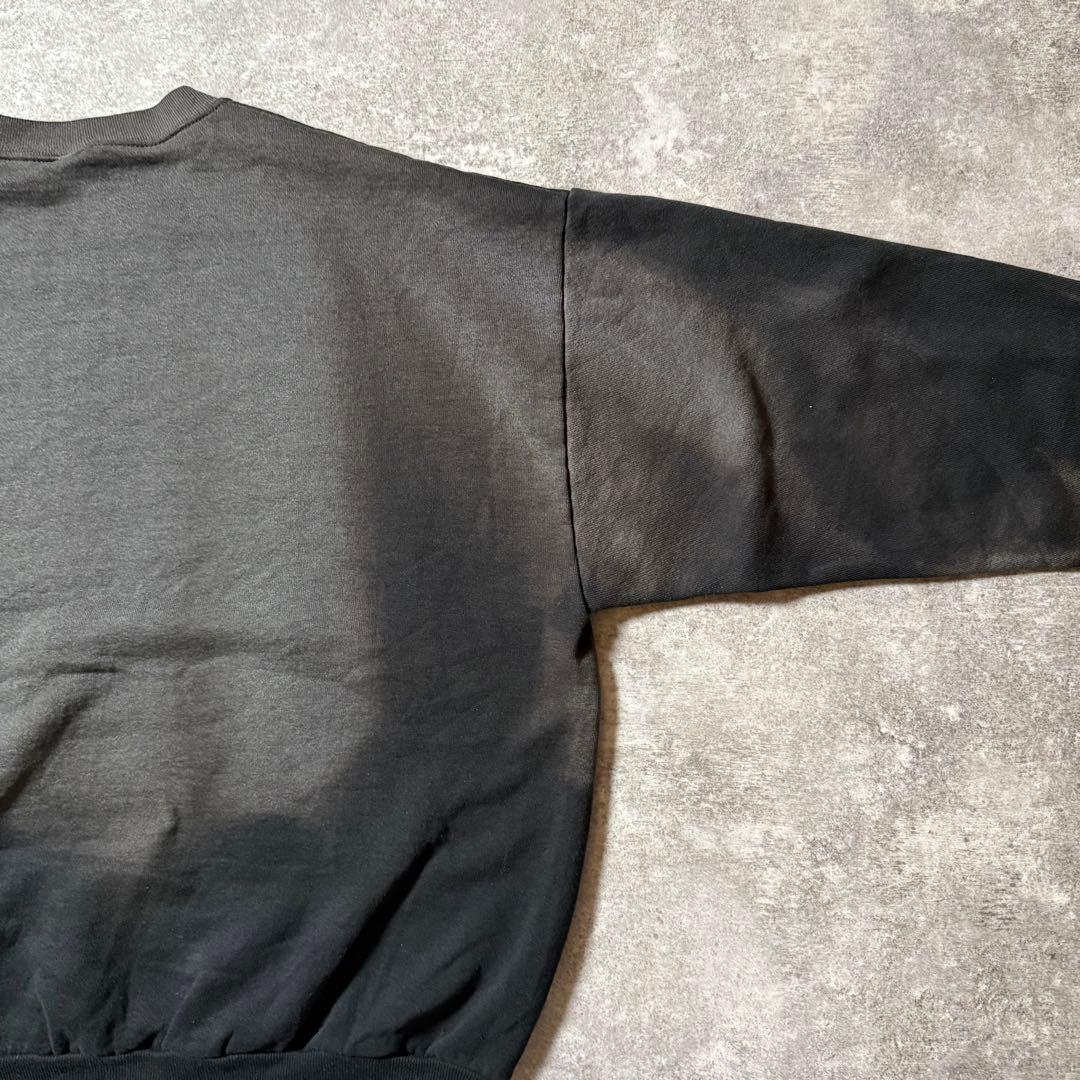 JERZEES USA製 鬼フェード グランジ サンフェード ブラック 2XL