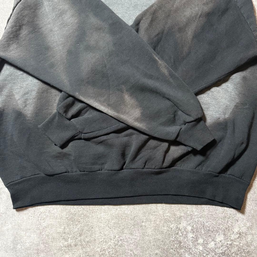 JERZEES USA製 鬼フェード グランジ サンフェード ブラック 2XL