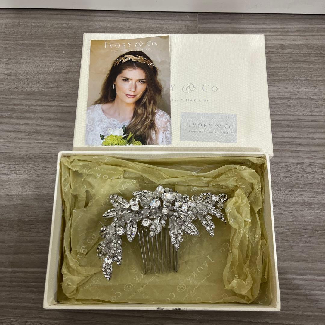 ヘアアクセサリー ivory&co saskia