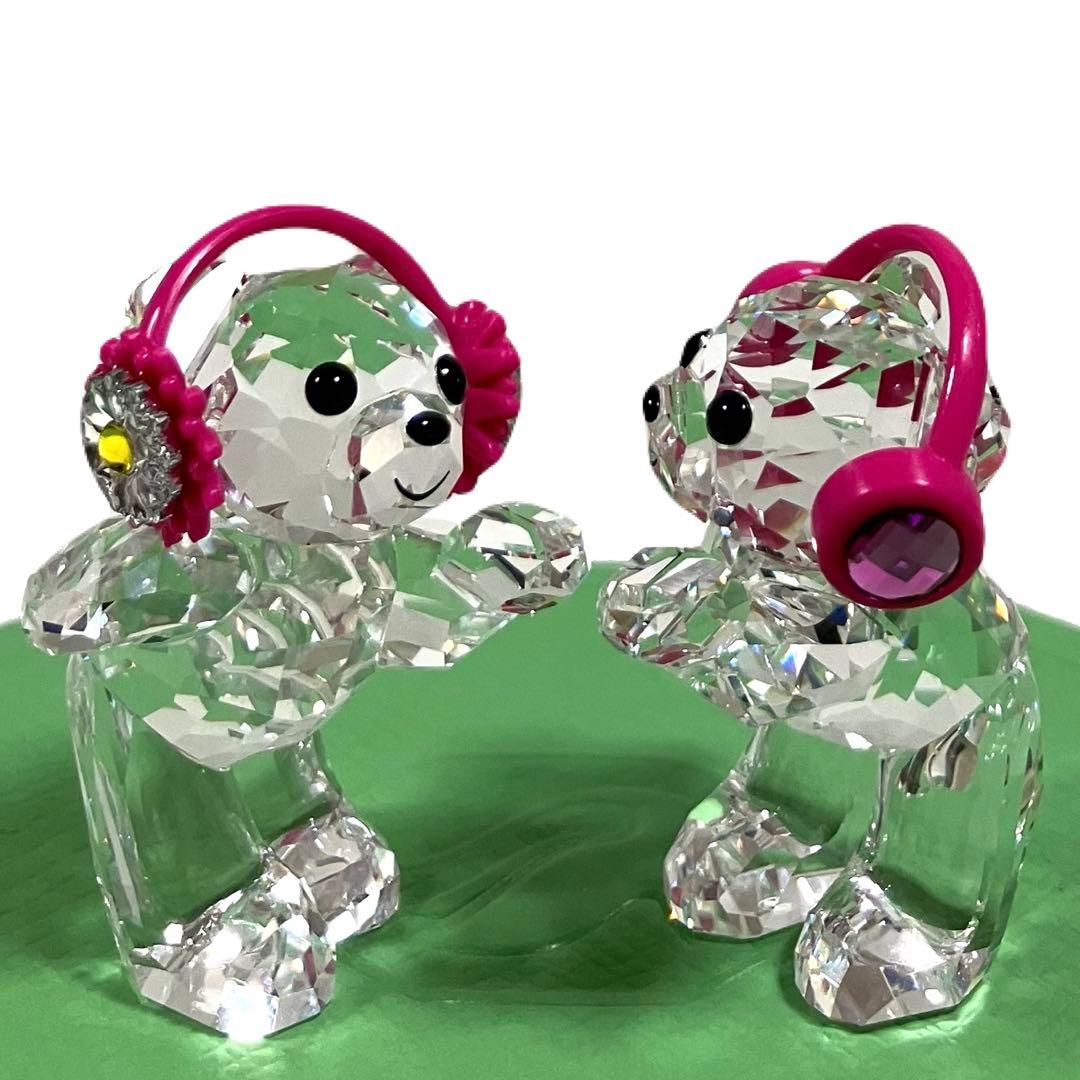 正規新品 SWAROVSKI クリスベア ペアセット KRIS BEAR 限定