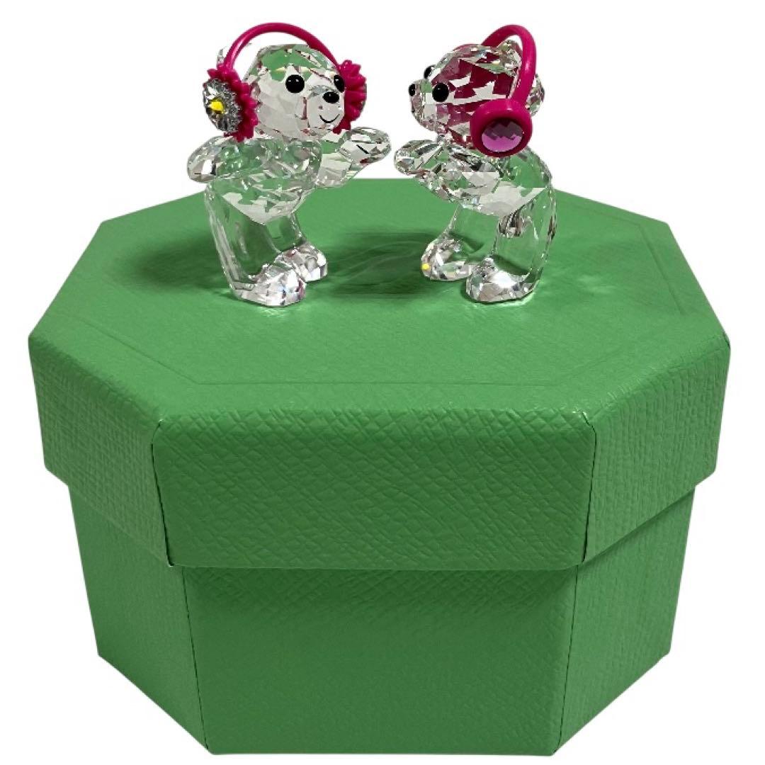 正規新品 SWAROVSKI クリスベア ペアセット KRIS BEAR 限定