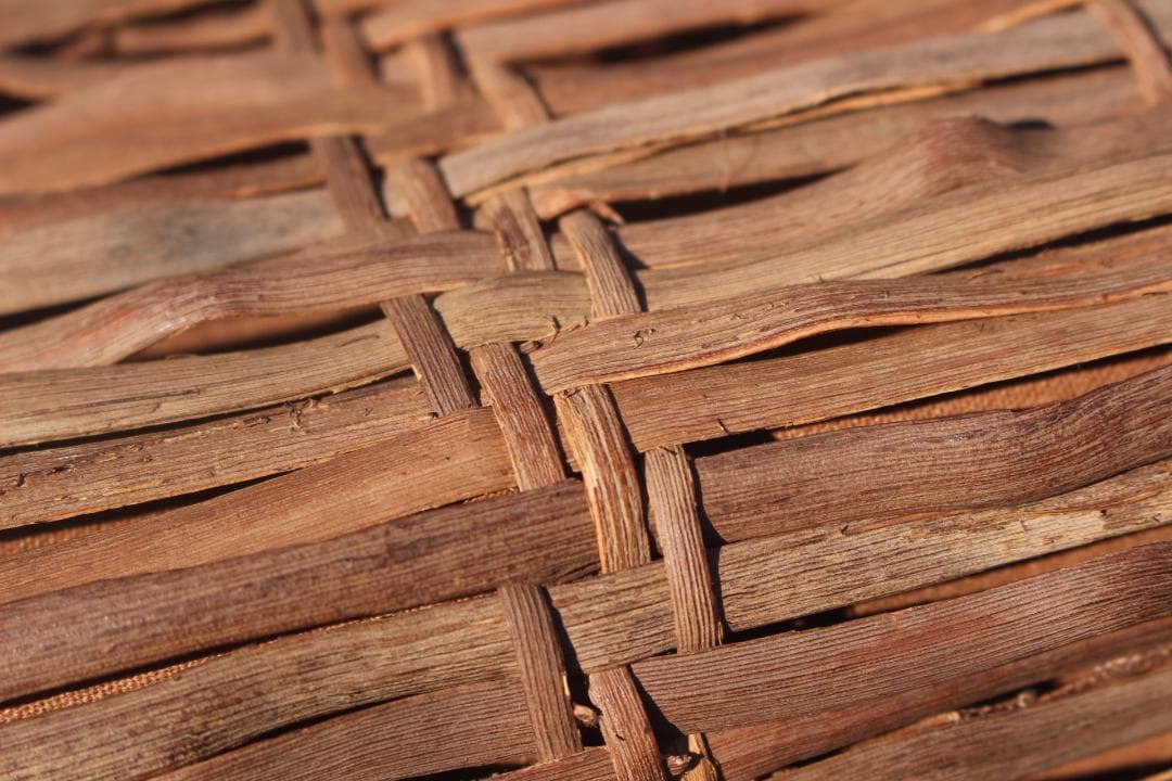 山葡萄 籠 かごバッグ コンパクト 巾着 手作り 物 籠バッグ