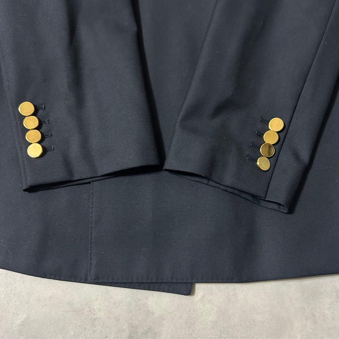 モンキータイム 紺ブレ 金ボタン ダブルブレスト 6つ釦 テーラードジャケット