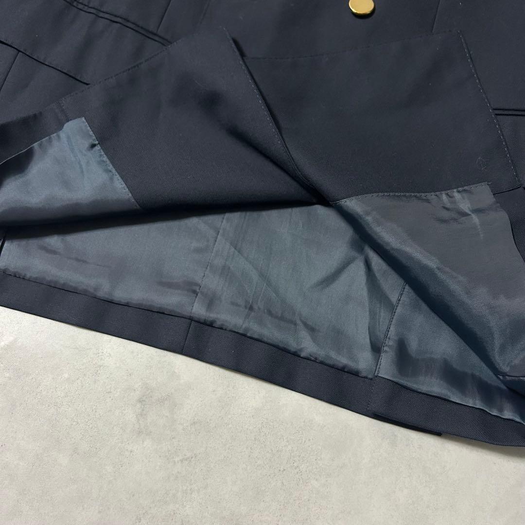 モンキータイム 紺ブレ 金ボタン ダブルブレスト 6つ釦 テーラードジャケット