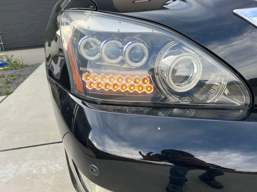 ハリアー30 DEPOヘッドライト　イカリング