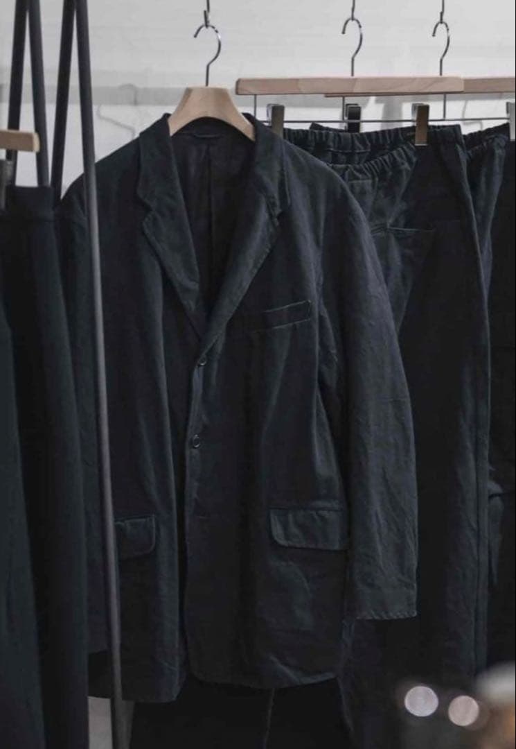 COMOLI ブラックドリル ジャケットサイズ1 新品未使用タグ付き