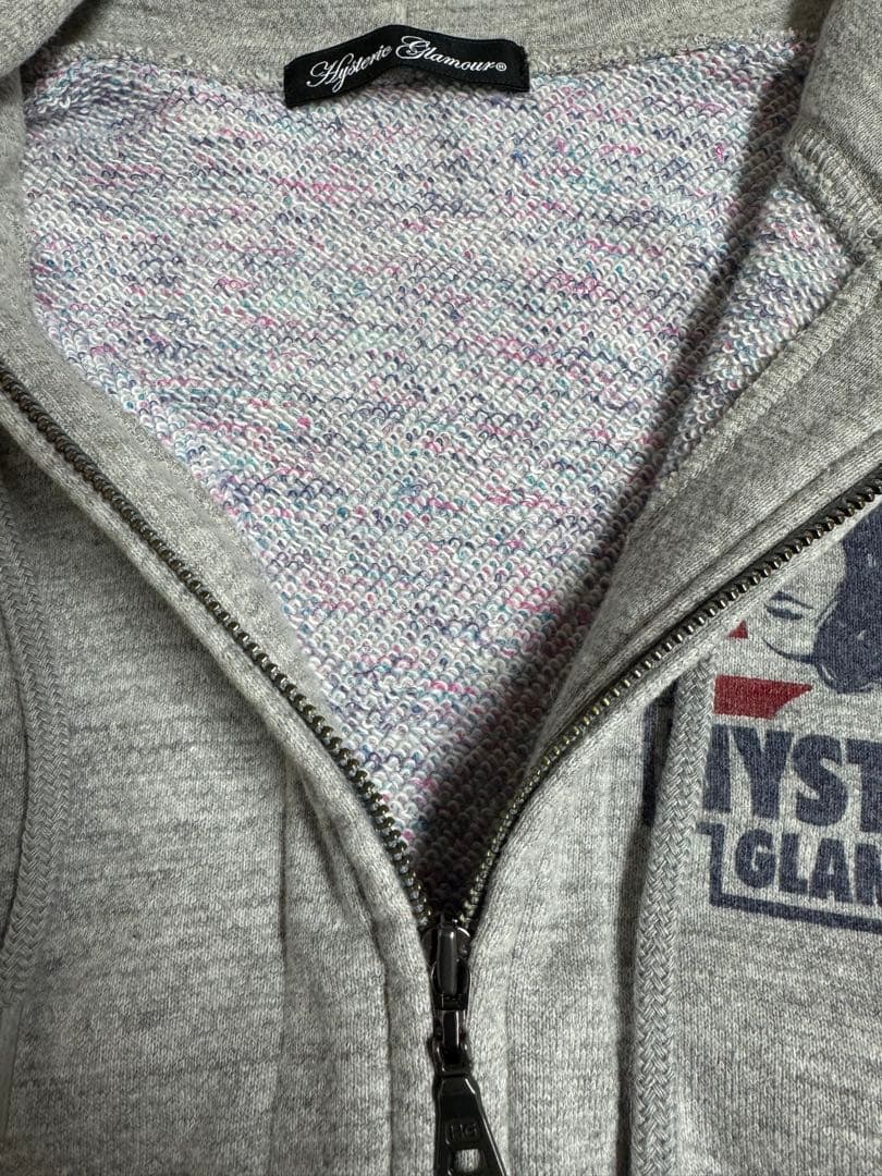 HYSTERIC GLAMOUR（ヒステリックグラマー）ジップアップパーカー