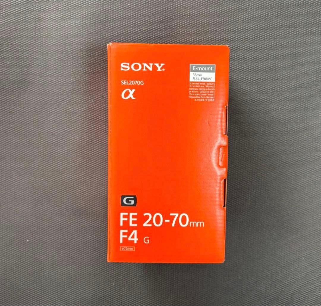 SONY FE 20-70mm F4 G ズームレンズ　SEL2070G