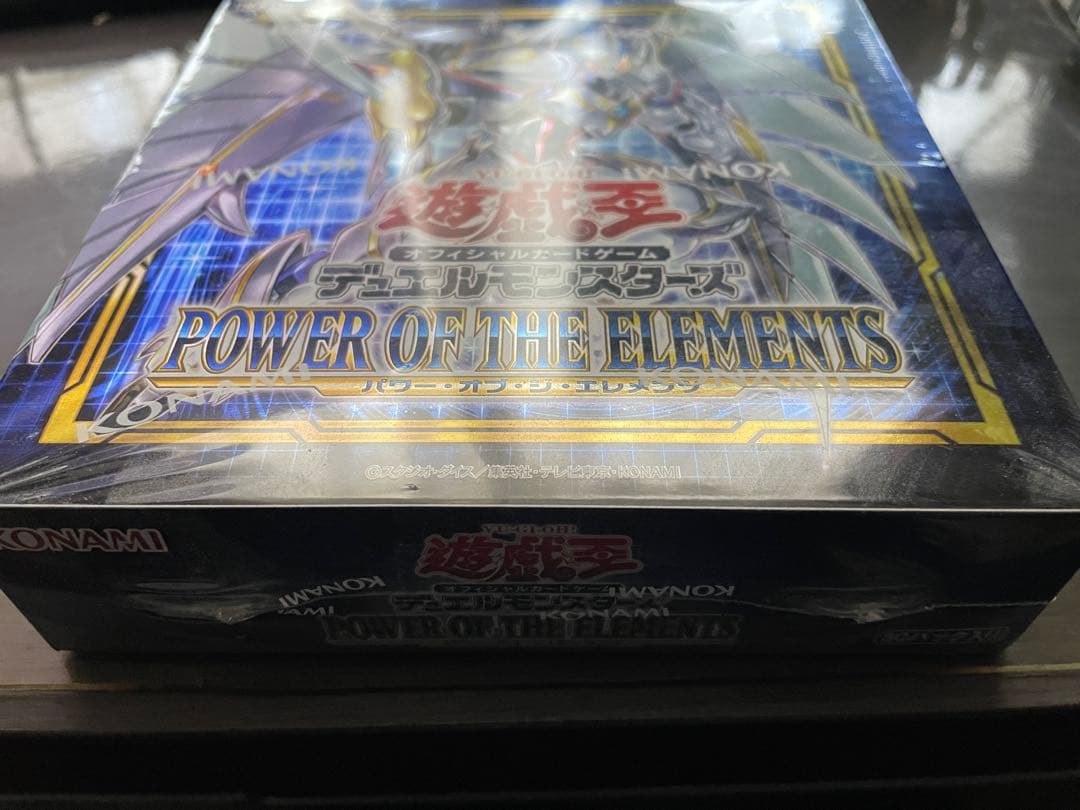 遊戯王OCG POWER OF THE ELEMENTS 30パック×４