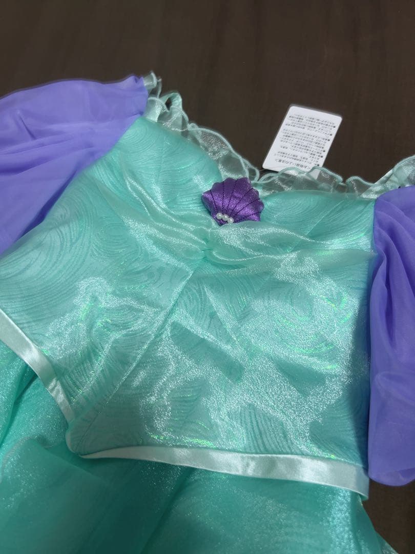 新品未使用タグ付き！ビビディバビディブティック アリエル ドレス 100cm